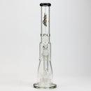 17.5" H2O glass water bong with shower head percolator [H2O-5003] Glass Bong Canadian Distributor