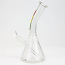 DANK | 8" beaker Bong with Bent Neck Glass Bong Smoking Cat Distribution