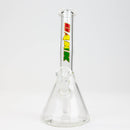 DANK | 8" beaker Bong with Bent Neck Glass Bong Smoking Cat Distribution