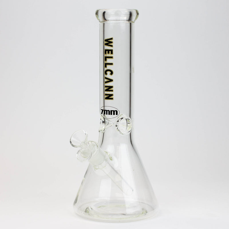 O 12" WellCann beaker 7 mm glass water bong