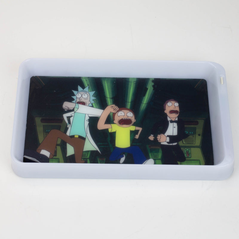 O Character 7 Changeable colours LED Rolling Tray