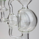 9" SOUL Glass 2-in-1 recycler bong [S2059] Glass Bong Canadian Distributor