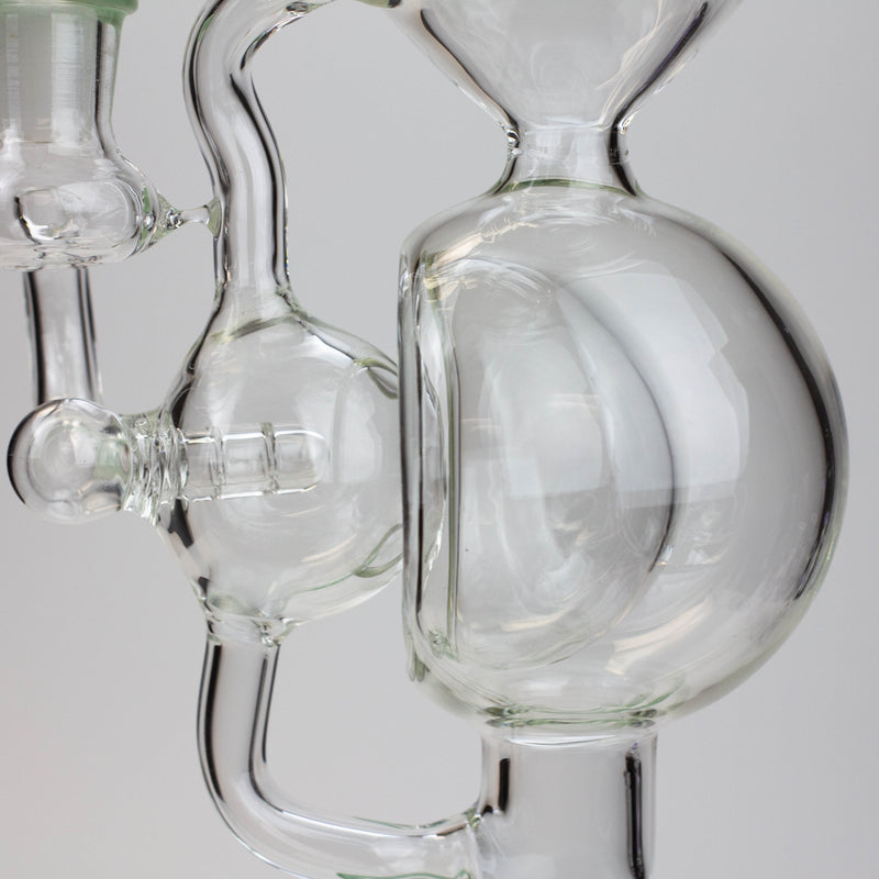 O 9" SOUL Glass 2-in-1 recycler bong [S2059]