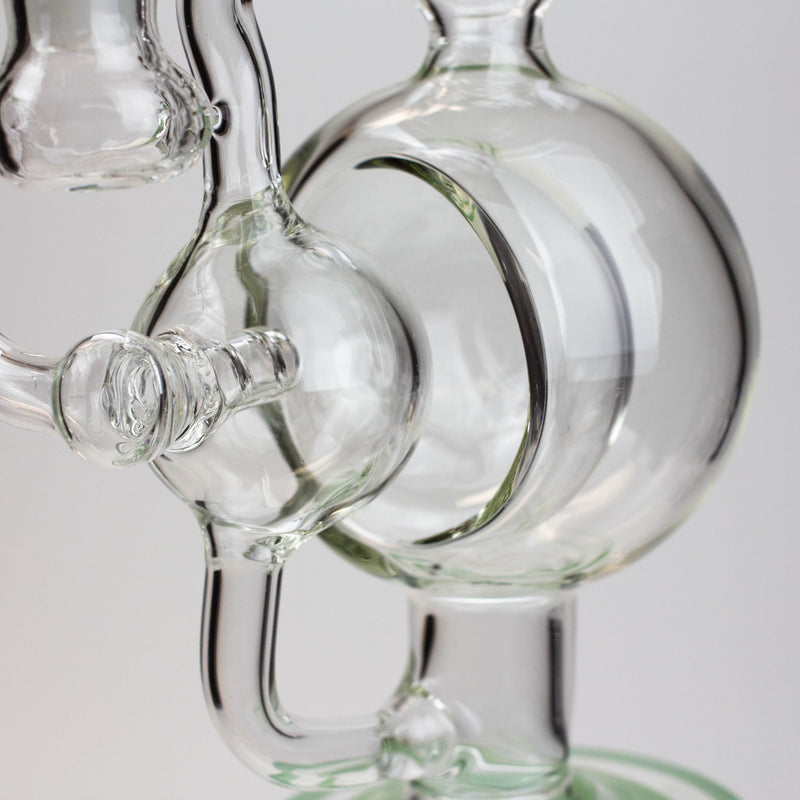 O 9" SOUL Glass 2-in-1 recycler bong [S2059]