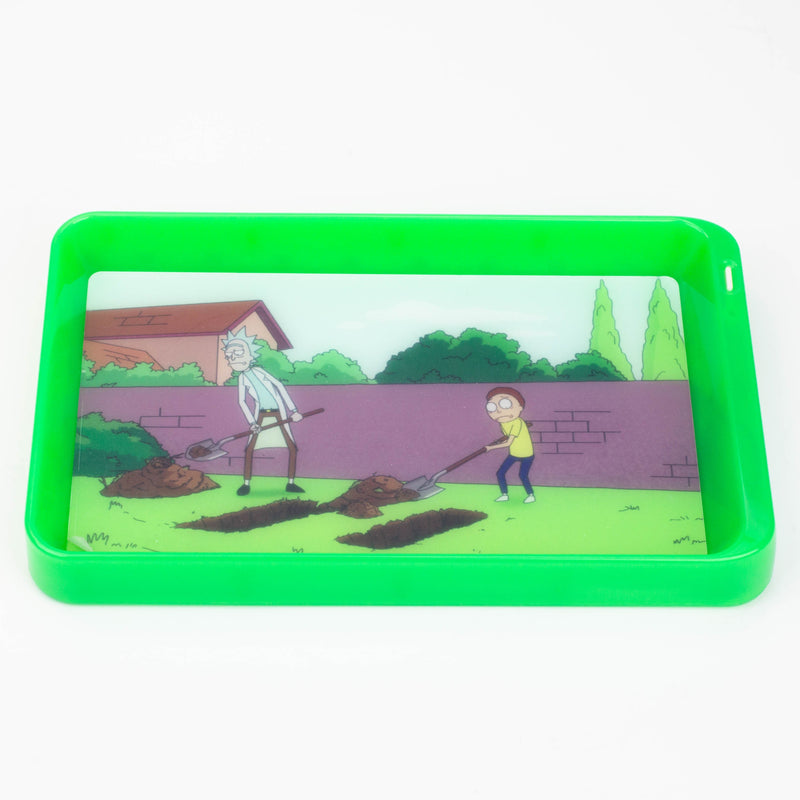 O Character 7 Changeable colours LED Rolling Tray