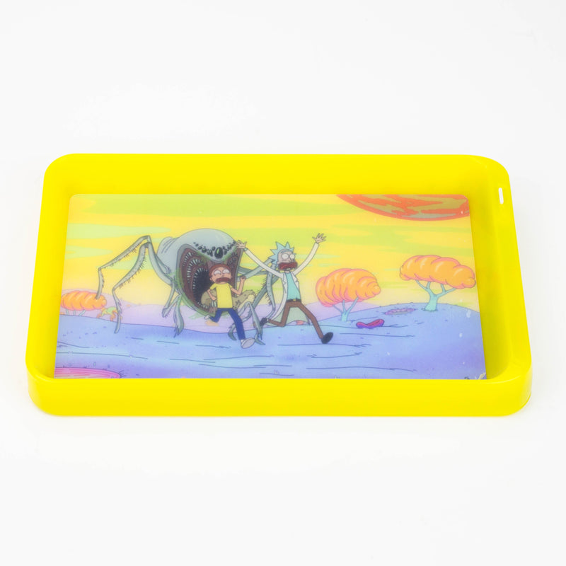 O Character 7 Changeable colours LED Rolling Tray