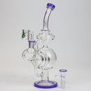 9" SOUL Glass 2-in-1 recycler bong [S2059] Glass Bong Canadian Distributor Purple