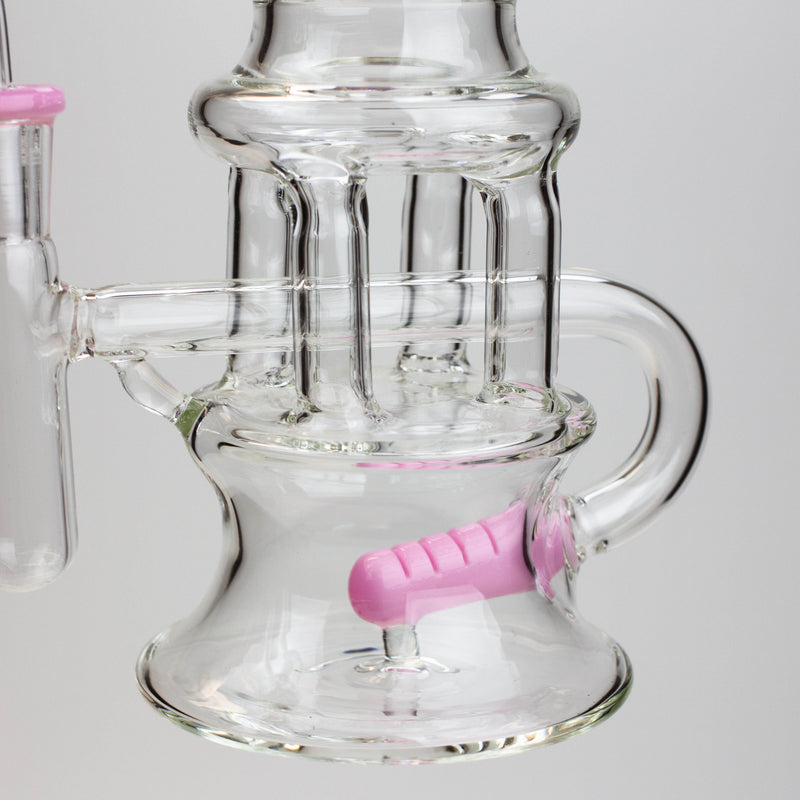 O 9" SOUL Glass 2-in-1 recycler bong [S2060]