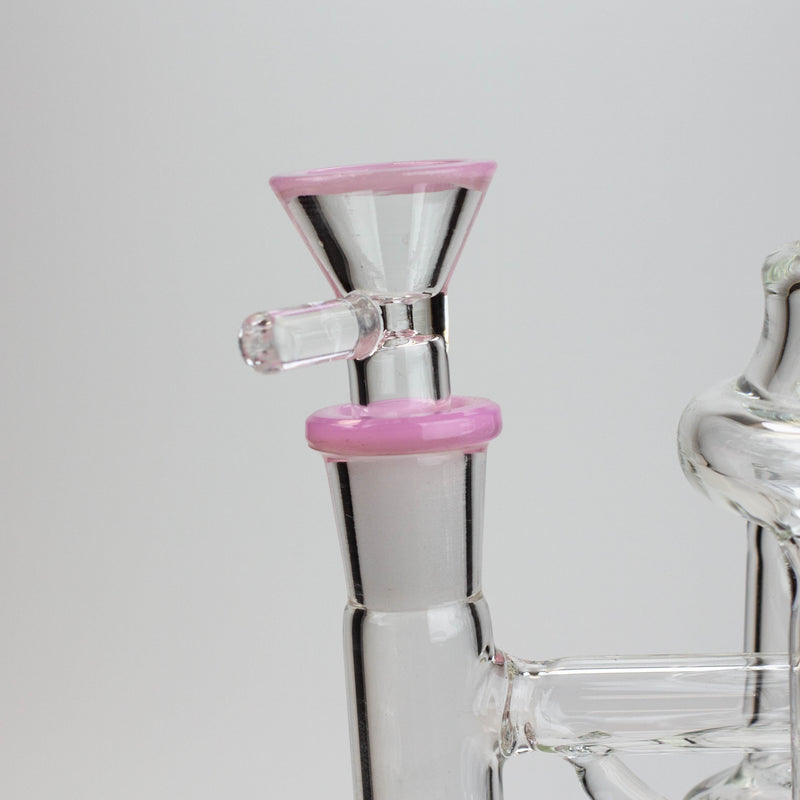 O 9" SOUL Glass 2-in-1 recycler bong [S2060]