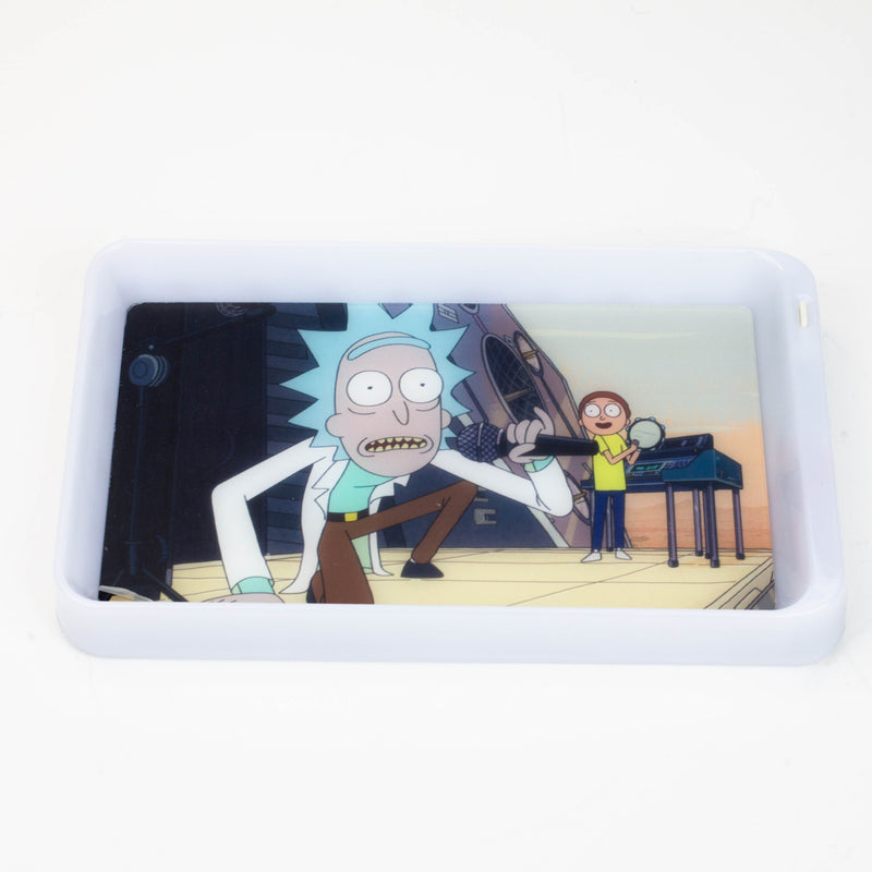 O Character 7 Changeable colours LED Rolling Tray