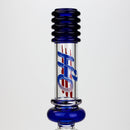 17" H2O Double ring glass water bong [H2O-5006] Glass Bong Canadian Distributor