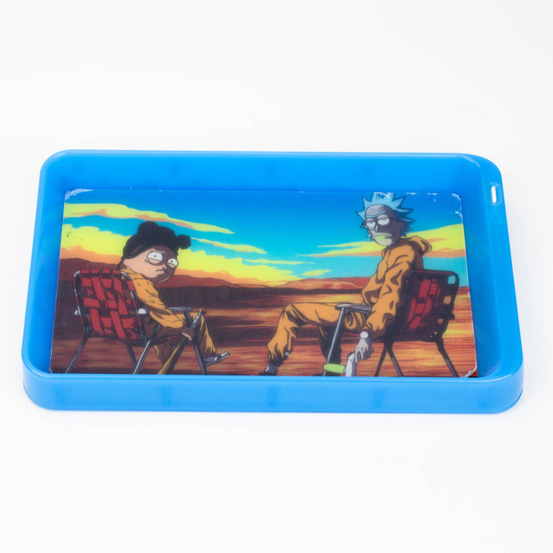 O Character 7 Changeable colours LED Rolling Tray