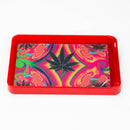 O Character 7 Changeable colours LED Rolling Tray