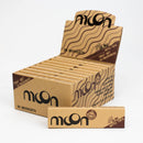 MOON - PREMIER BROWN 1 - 1/4" Size Coast 2 Coast KING SIZE SLIM WITH TIPS + ASH TRAY