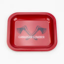 Canadian Lumber - LIL’ RED ROLLING TRAY | SMALL Tray Canadian Lumber