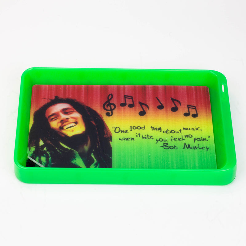 O Character 7 Changeable colours LED Rolling Tray