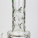 18" H2O glass water bong with triple mini shower head diffuser [H2O-5007] Glass Bong Canadian Distributor