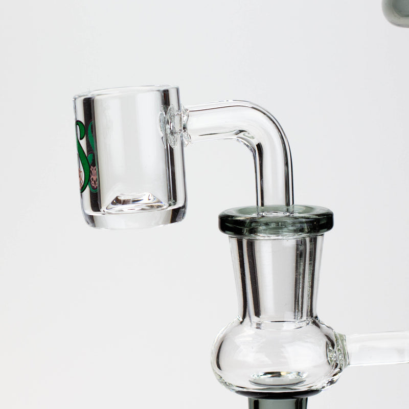 O 9.5" SOUL Glass 2-in-1 recycler bong [S2064]