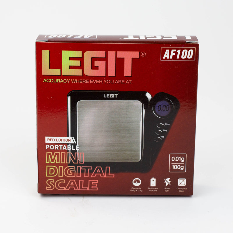 O Legit Portable Mini Digital Scale [Red Edition]