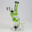 8" SOUL Glass 2-in-1 recycler bong [S2084] Glass Bong Canadian Distributor Slime Green