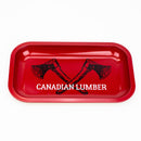 Canadian Lumber - ROLLING TRAY | MEDIUM Tray Canadian Lumber Big Red
