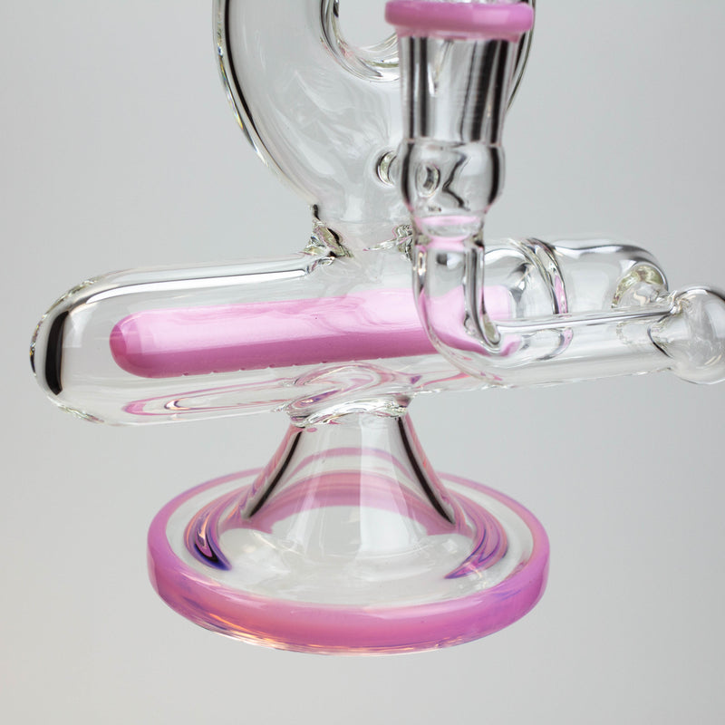 O 9" SOUL Glass 2-in-1 recycler bong [S2086]