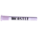 SC Castle Glassworks 8 Slit Downstem 5 inch