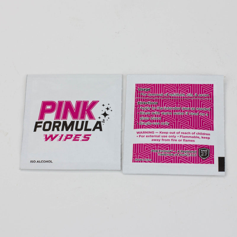 O Pink Formula XL ISO Wipes - 100pcs per Box