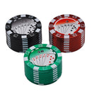 Poker Chip Zinc Grinder