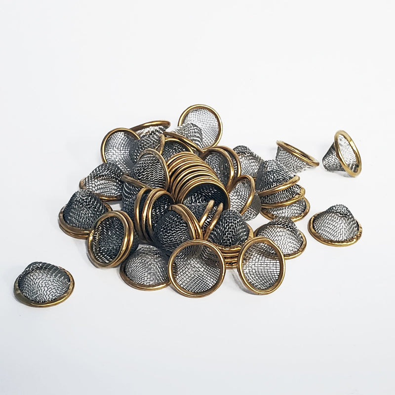 Domed Brass Filter Screen