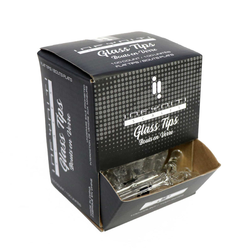 Infyniti Brand Glass Tip 100 count Display