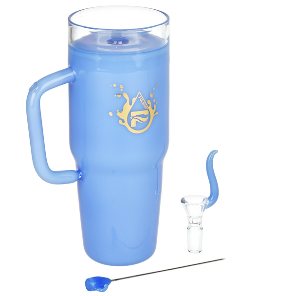 SC Pulsar Stonely Cup Glass Water Pipe 8.5``