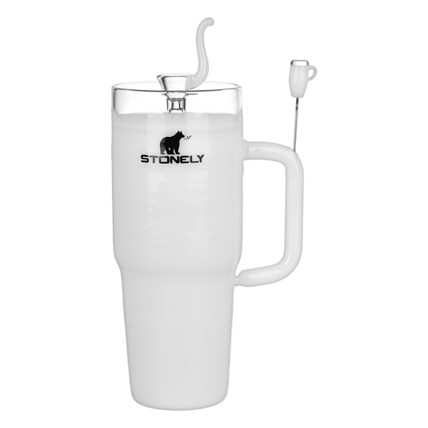 SC Pulsar Stonely Cup Glass Water Pipe 8.5``
