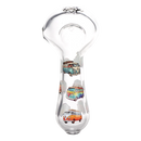 SC Pulsar VW Bus 4.5" Glass Spoon Pipe 3 Count set