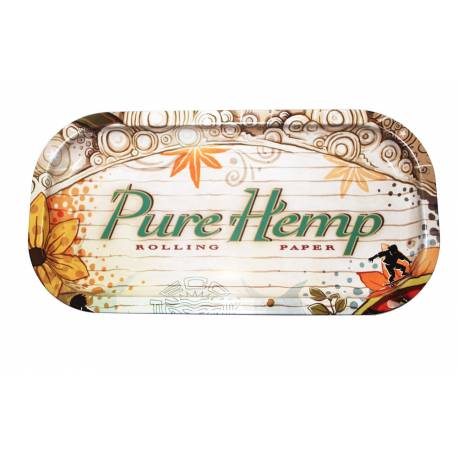 Pure Hemp Metal Rolling Tray
