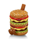 Cheese burger pipe Ceramic Pipe Roast and Toast Gifts