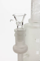 9.5" Sandblasting glass water bong with tire diffuser [Q14] Glass Bong Canadian Distributor