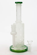 9.5" Sandblasting glass water bong with tire diffuser [Q14] Glass Bong Canadian Distributor