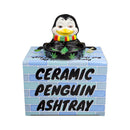 penguin ashtray Ceramic Ashtray Roast and Toast Gifts