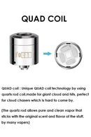Yocan Loaded Quartz coil Part · Accessory ONE QUAD coil