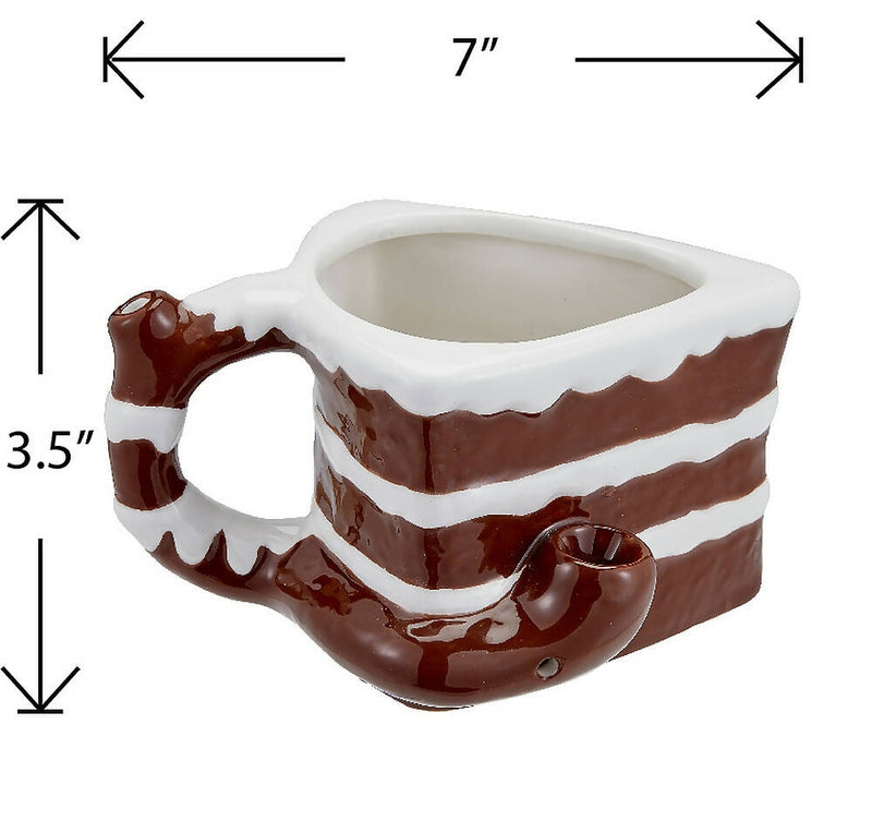 O Roast & Toast Cake Mug - Novelty Pipe