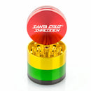 SANTA CRUZ SHREDDER | Medium 4-piece Shredder Regular Grinder Cannatron Rasta