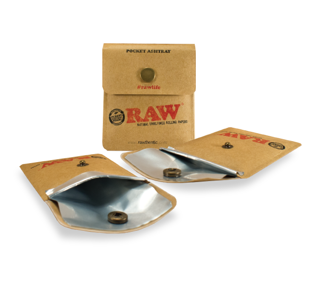 ASH1006: RAW POCKET ASHTRAY - 10/BOX - Infyniti Scales