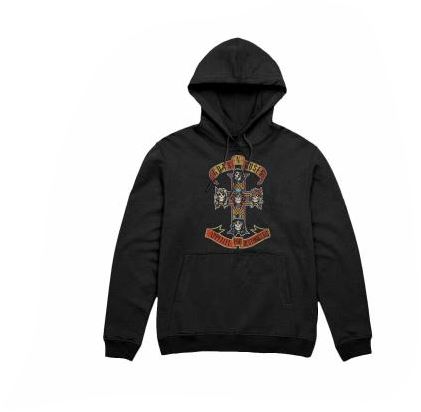 SC Guns and Roses Appetite for Destruction Rock n Roll Hoodie