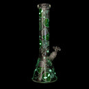 SC Red Eye 15" 7mm Glow in the Dark Aliens Beaker Bong