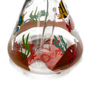 Red Eye Glass® | 10" Reefer Madness Beaker (REG209) Glass Bong Smoking Cat Distribution