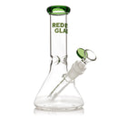 SC Red Eye Glass 8" Beaker Bong with Decorative Gift Box included