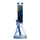 SC Castle Glassworks 14 inch 9mm Robot Retro Futuristic  Beaker Bong