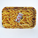 Raw French Fry Metal Rolling Tray