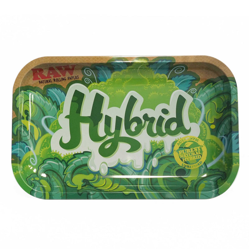 Raw Metal Rolling Tray - Hybrid Design